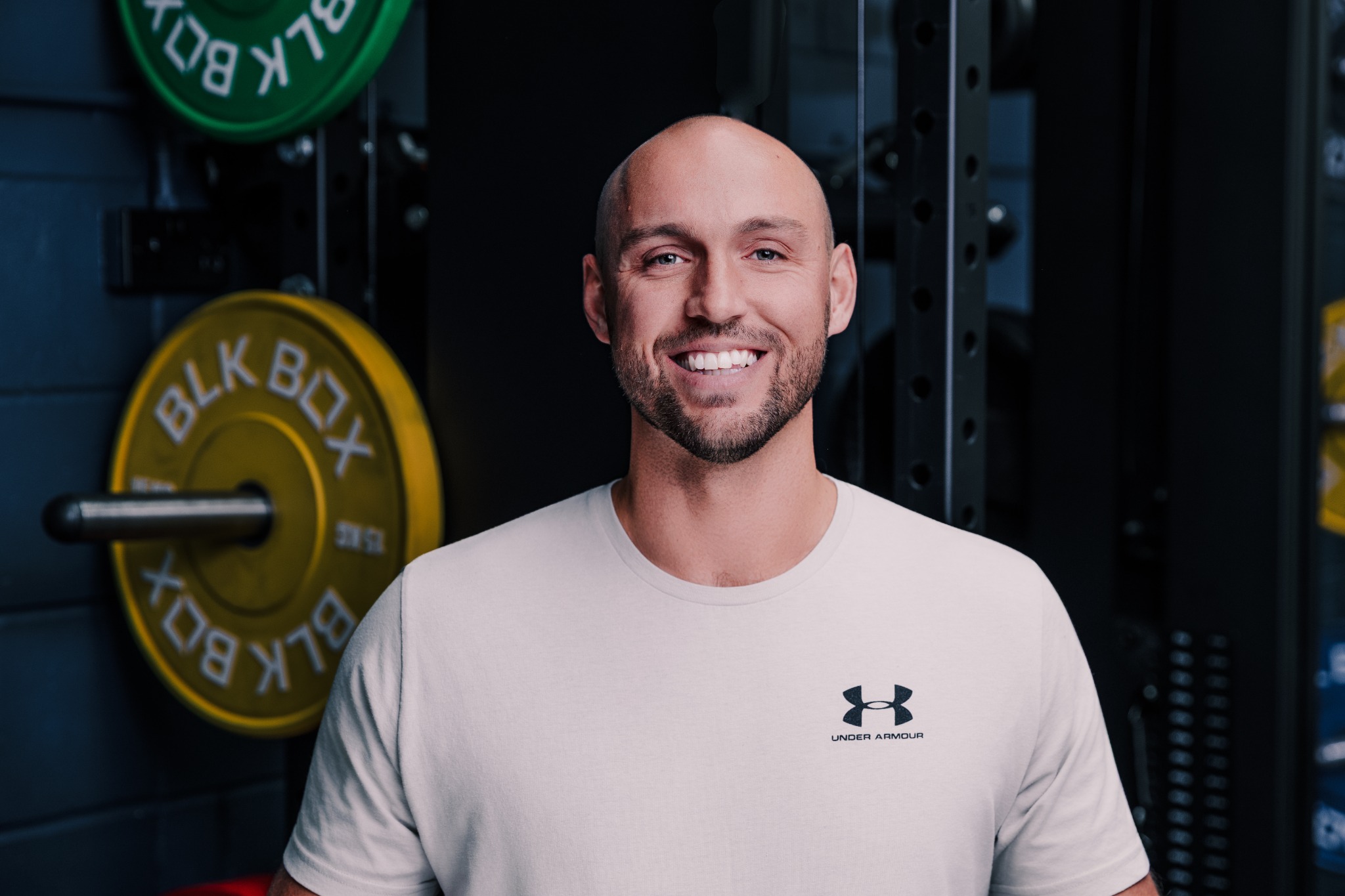 Mark Cousins at the Strength & Co studio